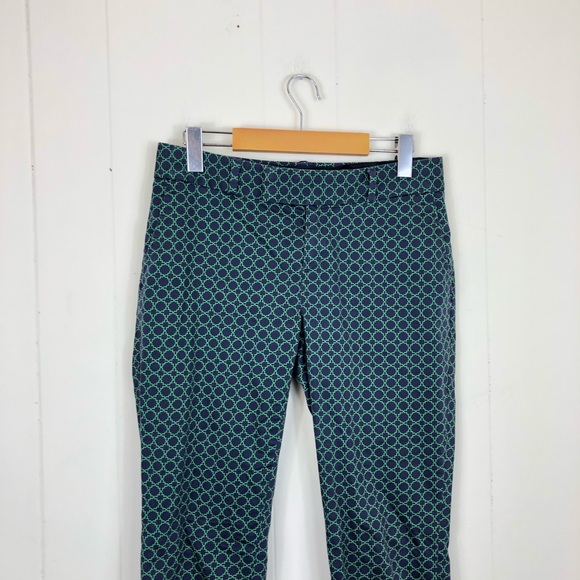 Banana Republic Blue/Green Dress Pants Sz 0 - Picture 2 of 10